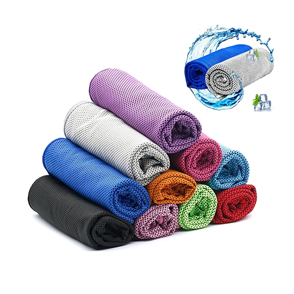 Microfiber Mesh Ice Cooling Towel 31.5" x 11.9" 3