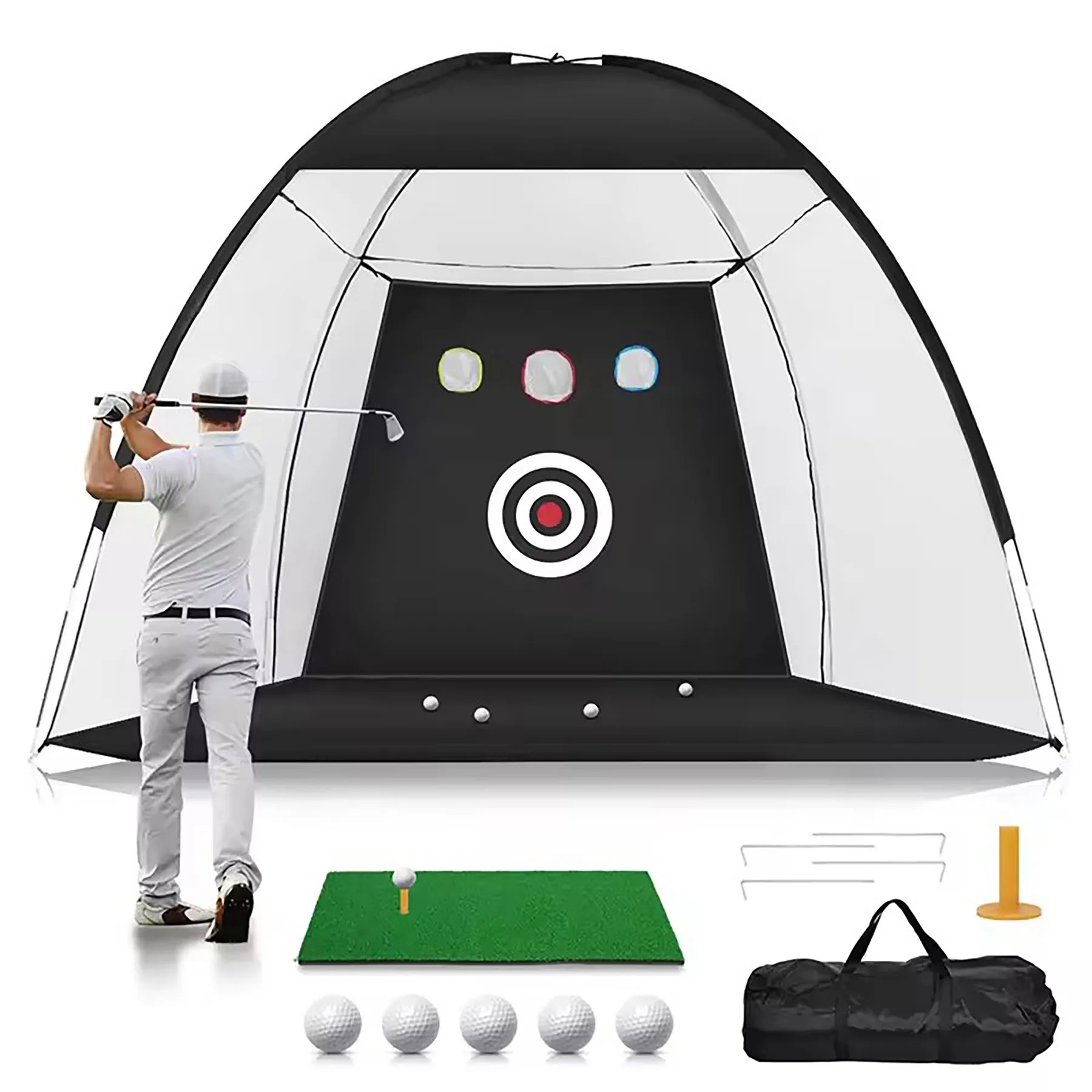 Golf Hitting Nets for Backyard Driving 18