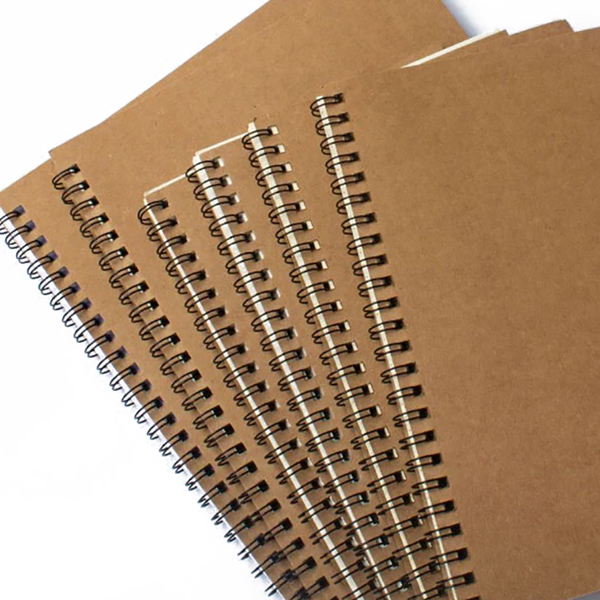 A5 Kraft Paper Coil Notebook 4