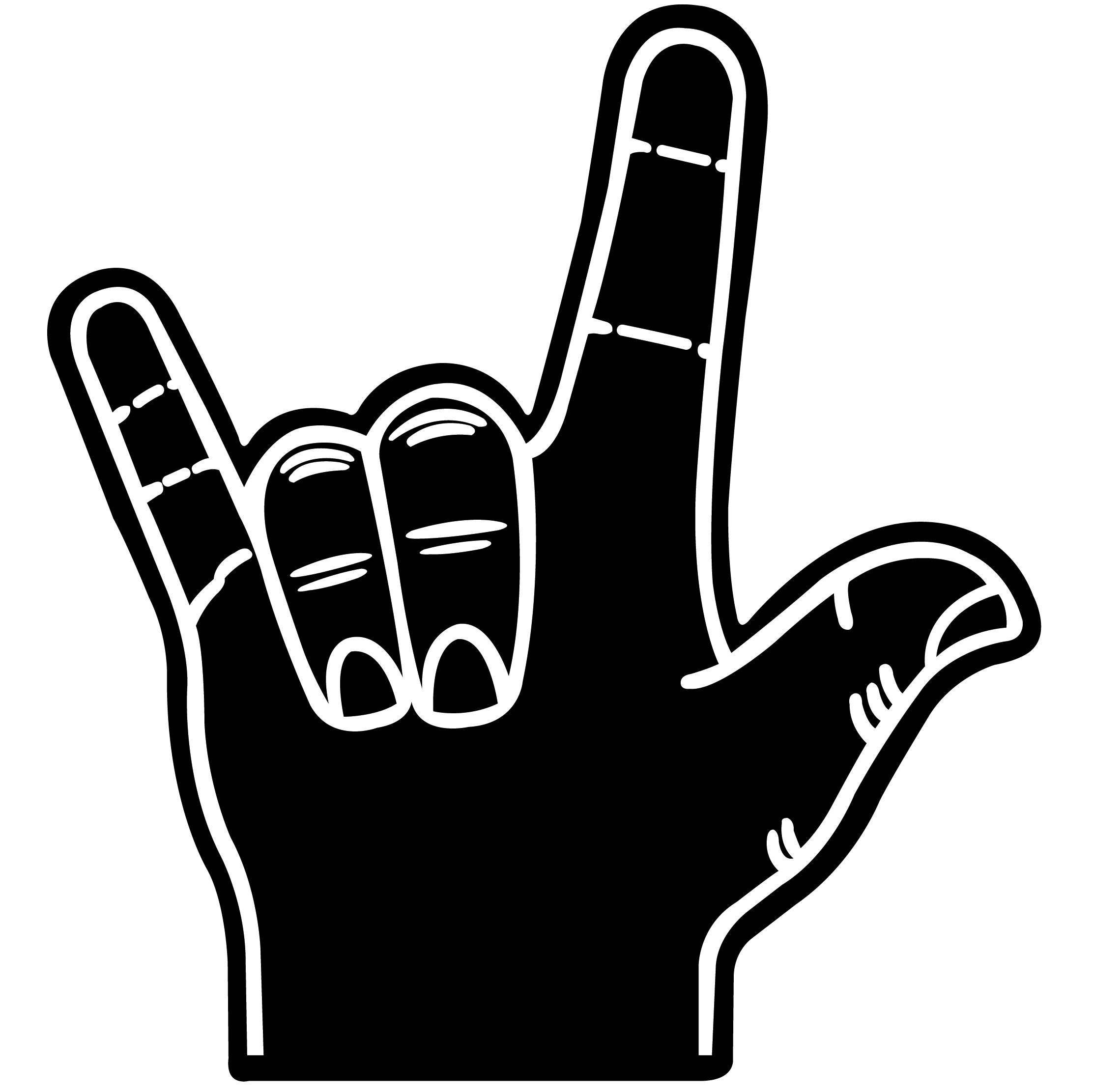 Foam Love Hand 51