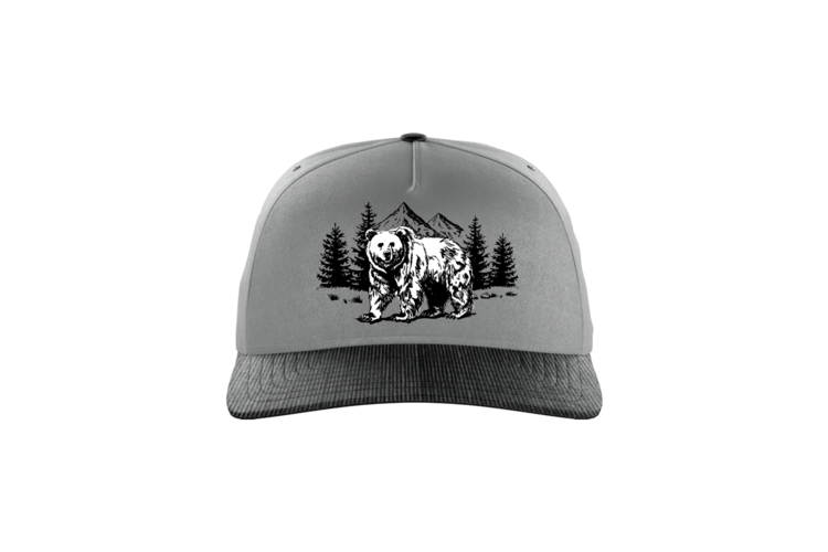 Waggle Grizz Corduroy Brim Hat 3