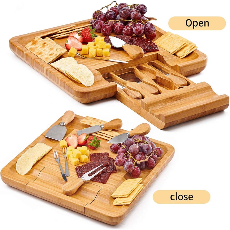 Bamboo Cheese Set