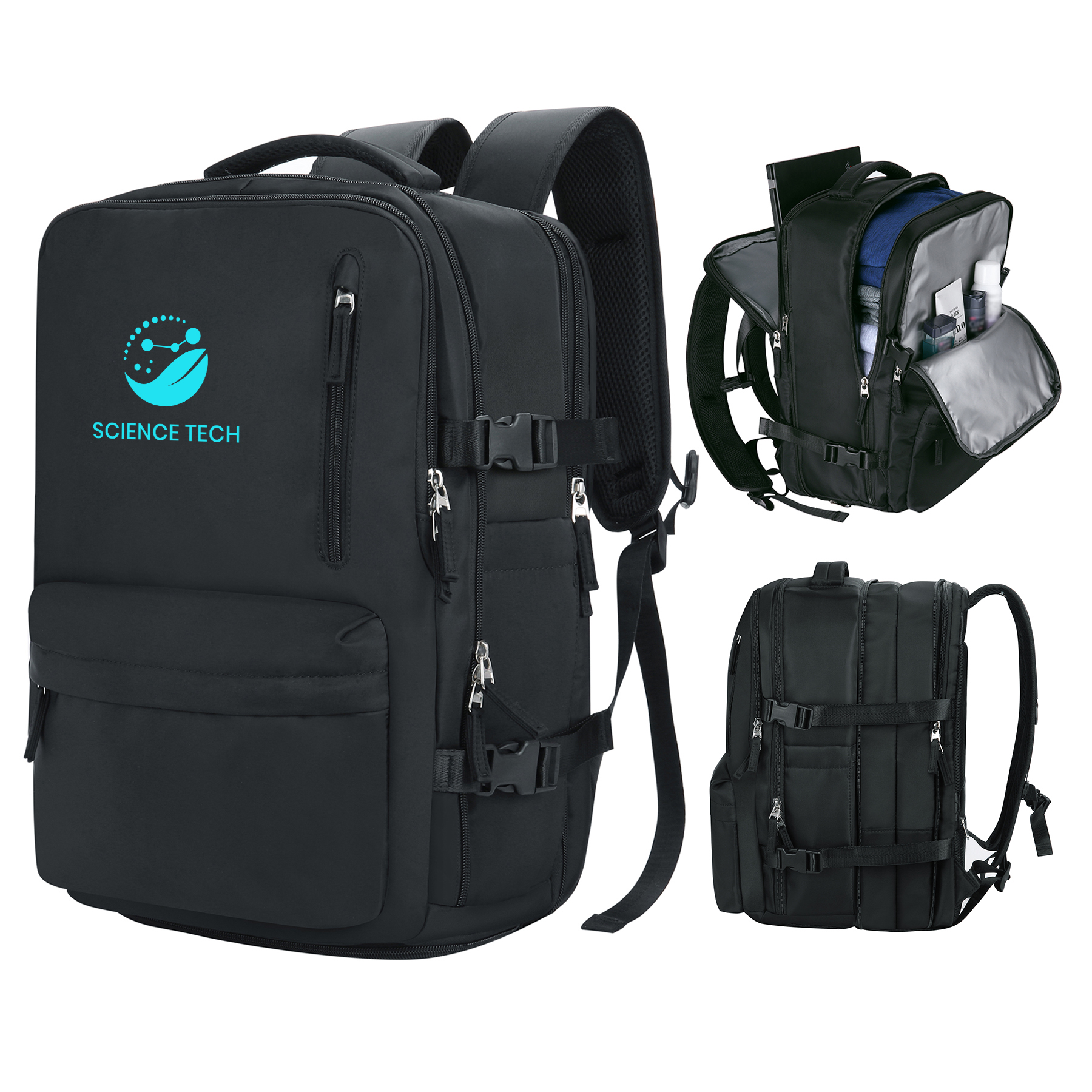 Expandable X-Large Flight Approval Carry On Backpack 15