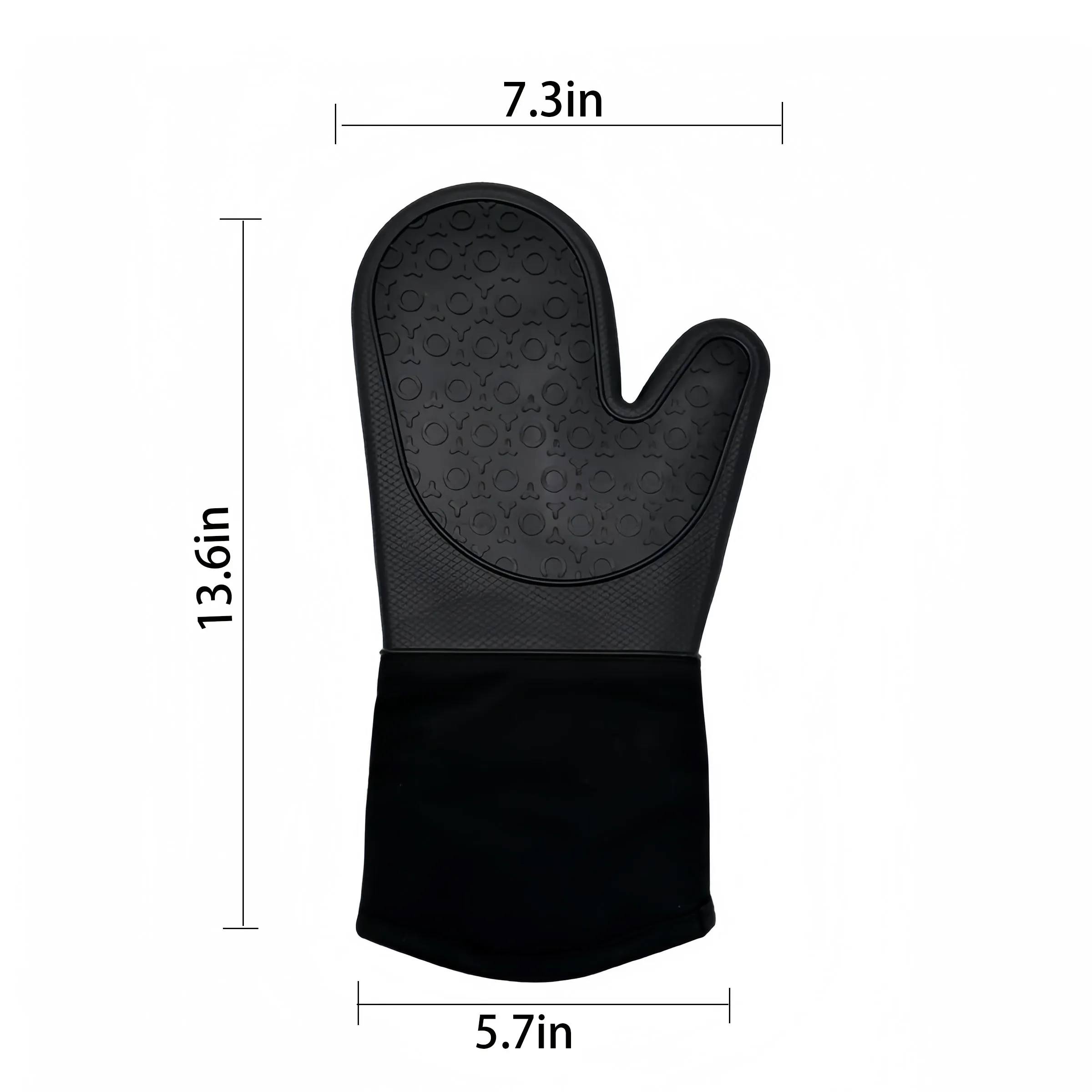Silicone And Cotton Thick Gloves Magnifying 9