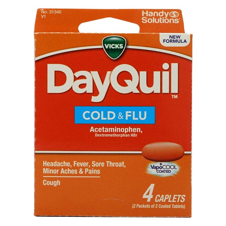DayQuil Cold and Flu Vapocool Caplets - 4 Pack 3