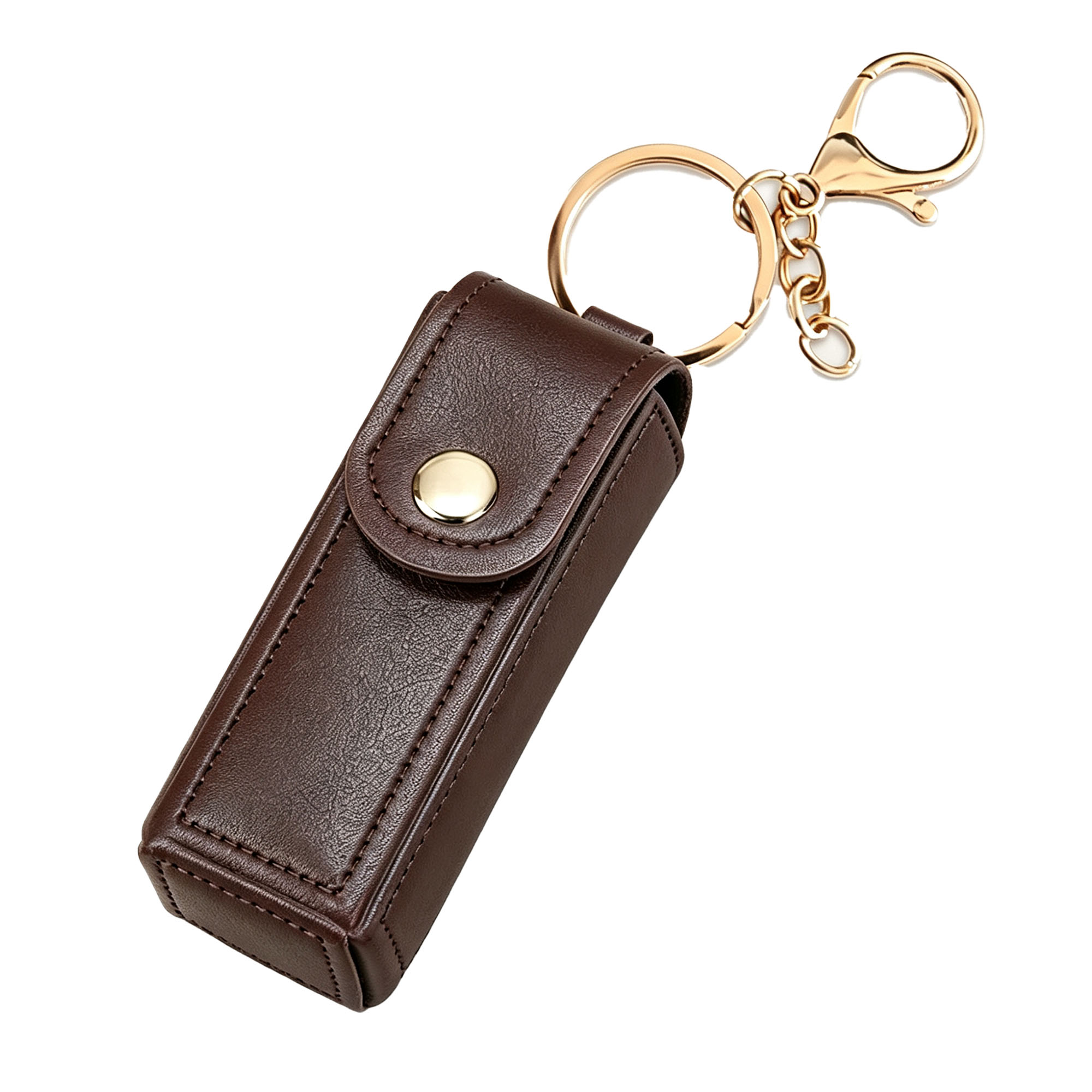 Portable Lipstick & Lip Balm Holder Keychain 8