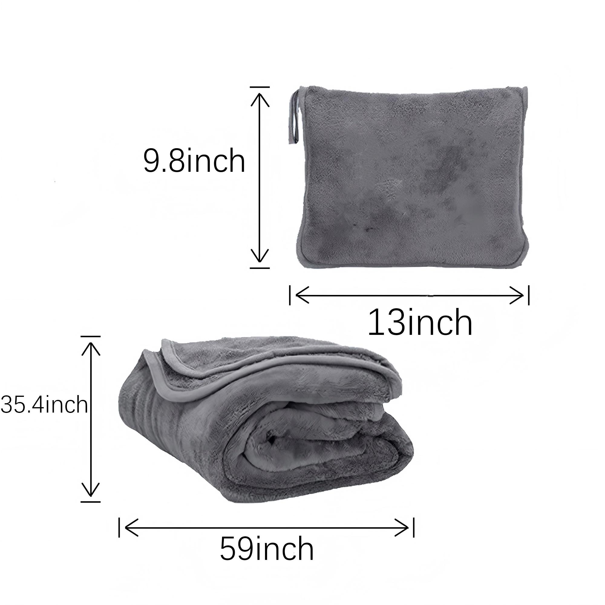Travel Blanket Pillow Case 5
