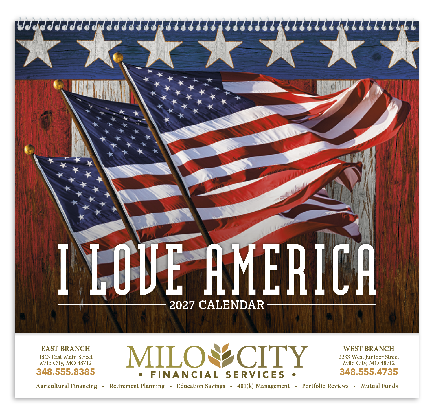 Triumph Calendars I Love America Calendar