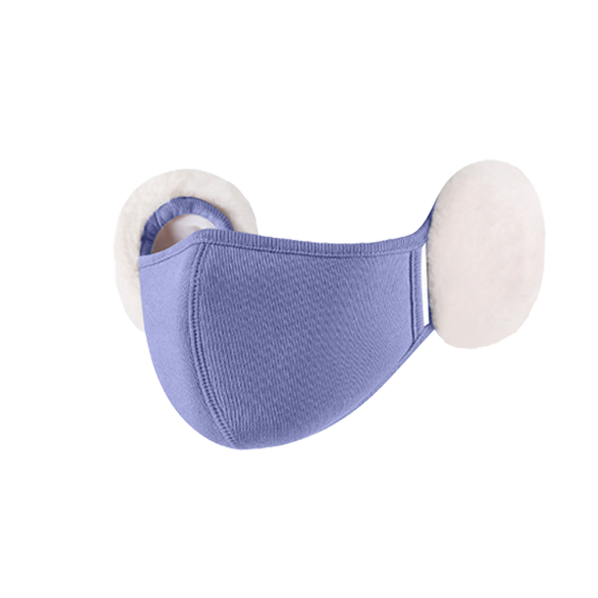 Fleece-Lined Cotton Mask with Windproof Ear Covers 13