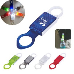 4-in-1 Reflective Bottle Holder with Carabiner