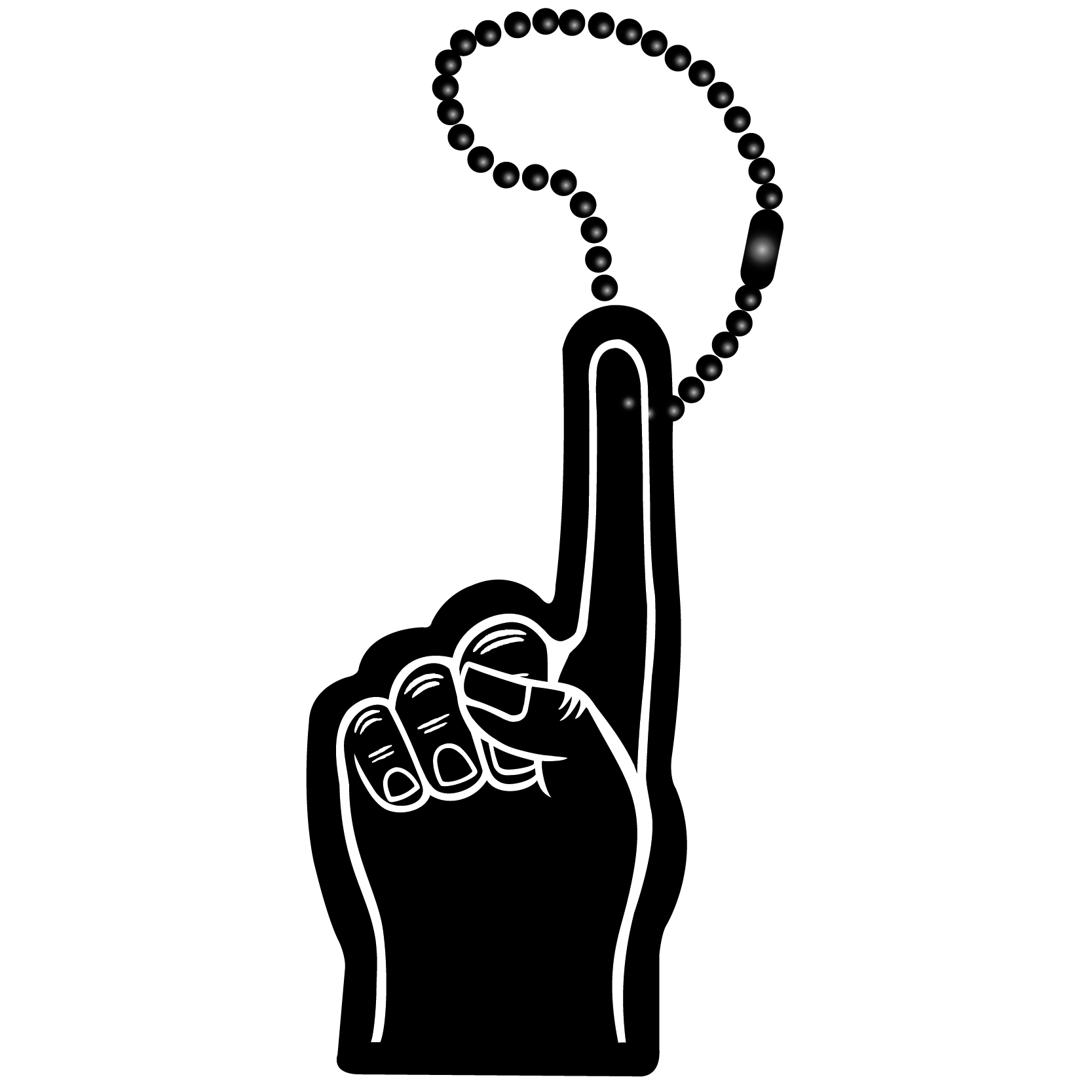 #1 Hand Key Tag 36