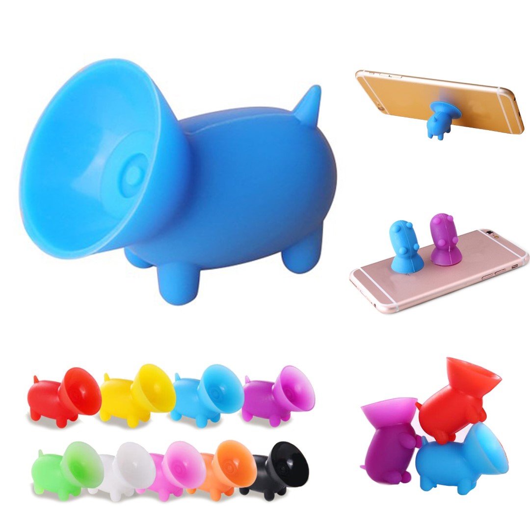 Silicone Pig Smart phone Holder