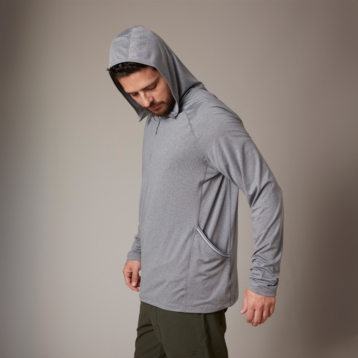 Men's Dune Sun Hoodie, custom hoodie or sweatshirt with logo imprint 17