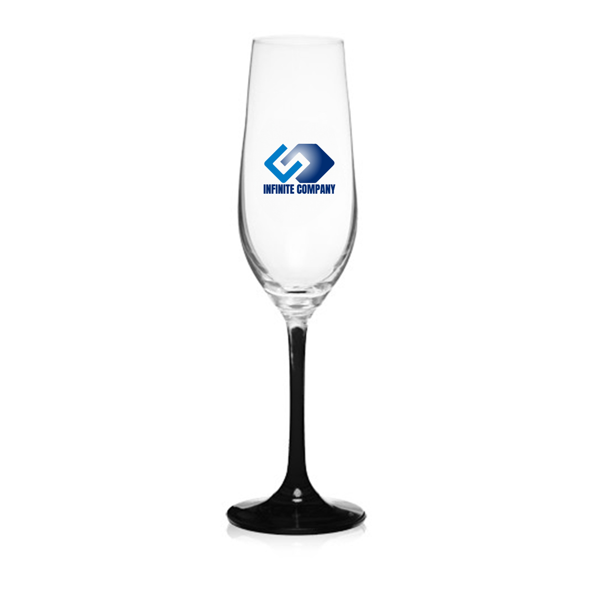 8 oz. Crystal Champagne Glass (Full Color Imprint)