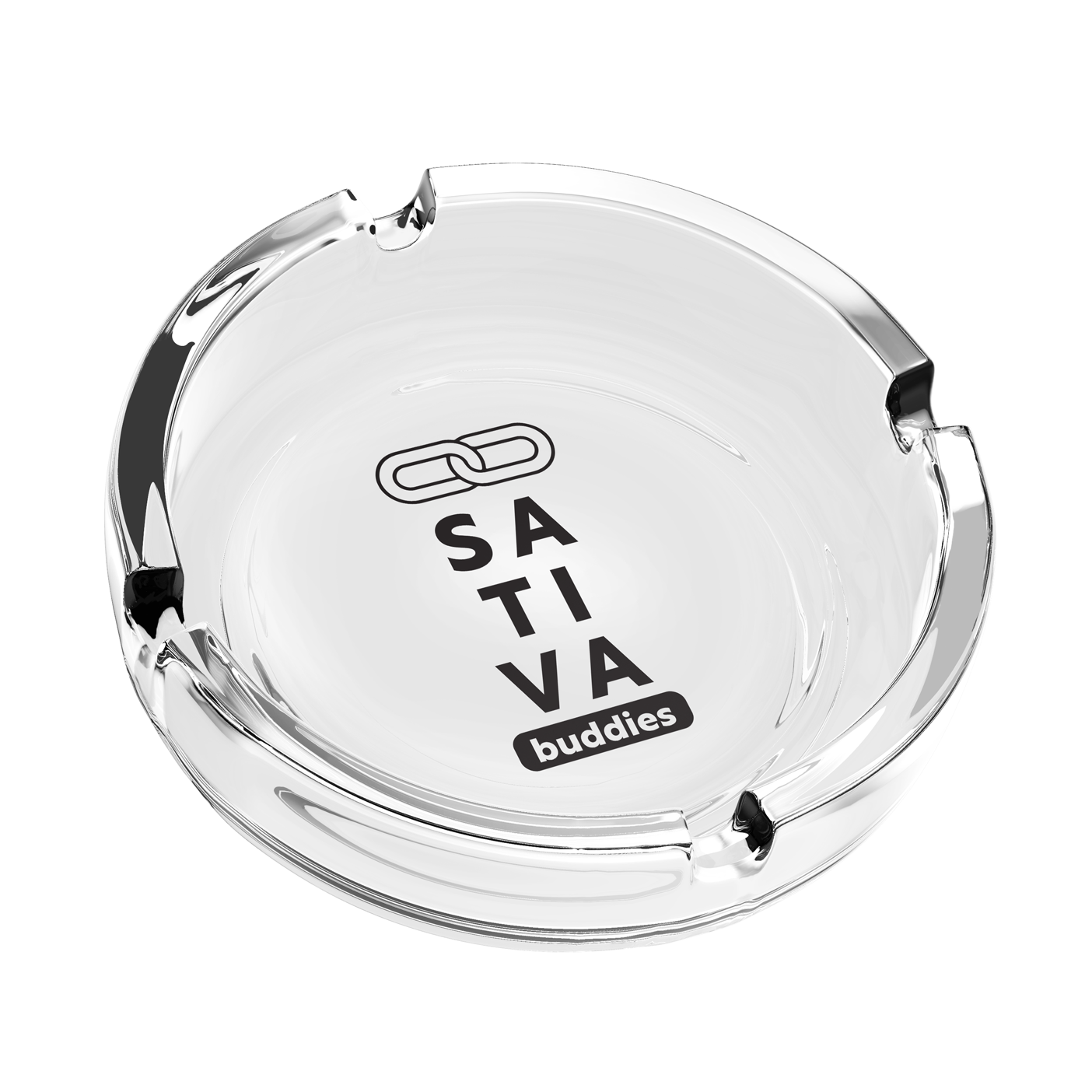 Glass Ashtray with Full Color Imprint 6