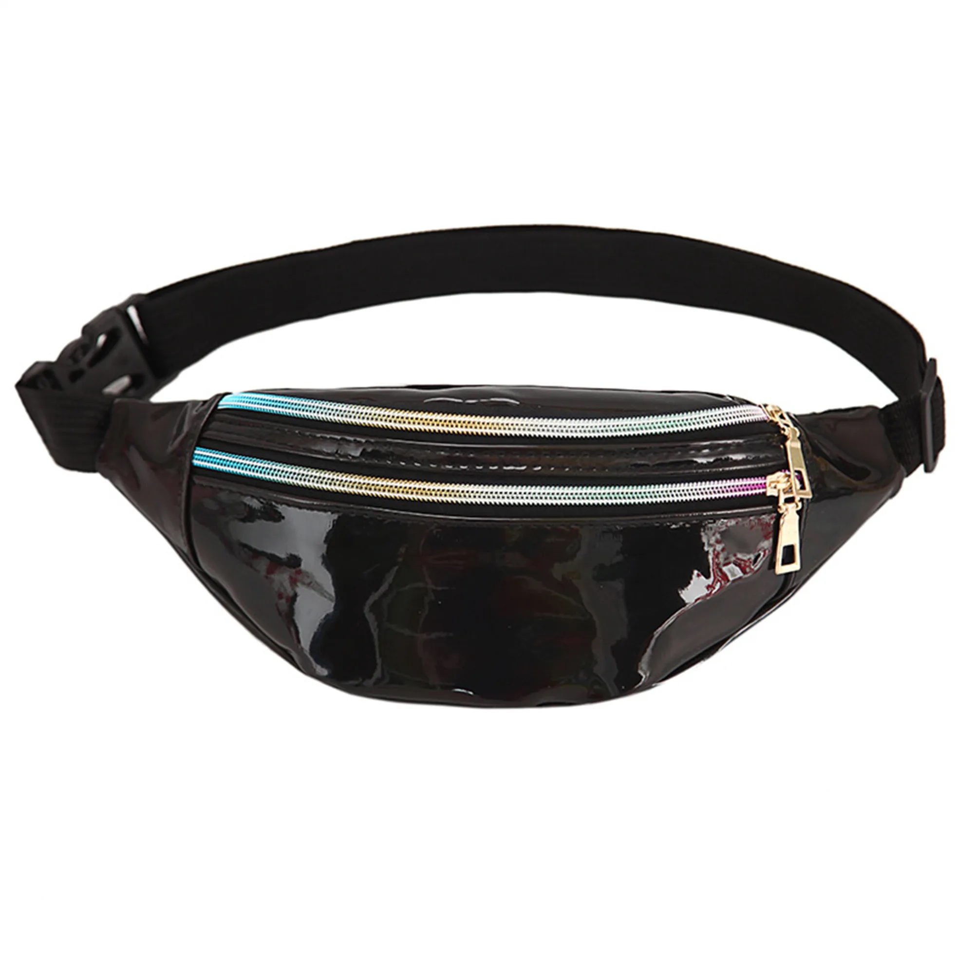 Holographic Silver Gold Cute Waist Bag 13