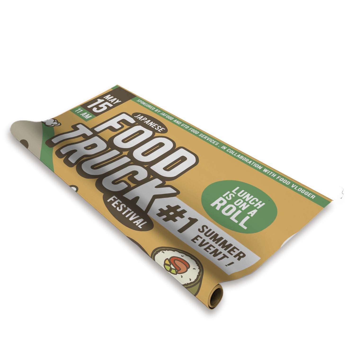 Superb Retractor Replacement Banner (No-Curl Hybrid Media)