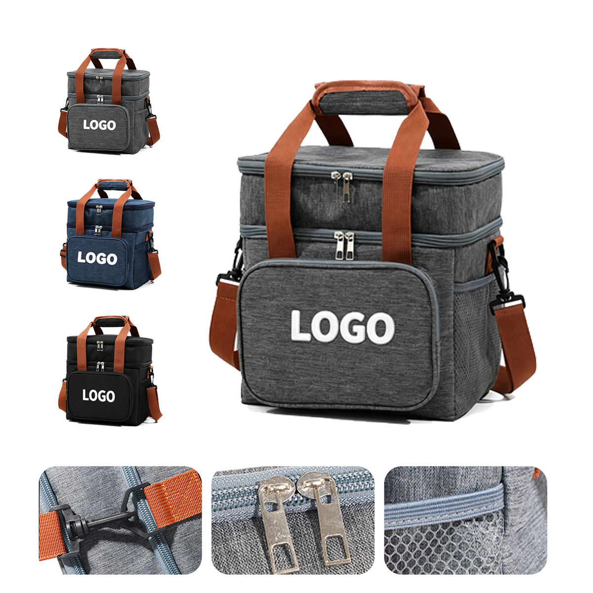 Double Deck Lunch Bag