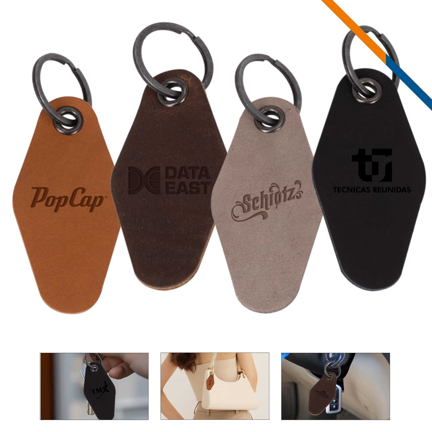 RoveKey Leather Keychain