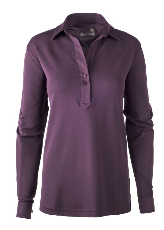 Women's Coolmax® Oxford Knit Tunic Shirt Z6262 Zorrel Apparel for Performance, Apparel for