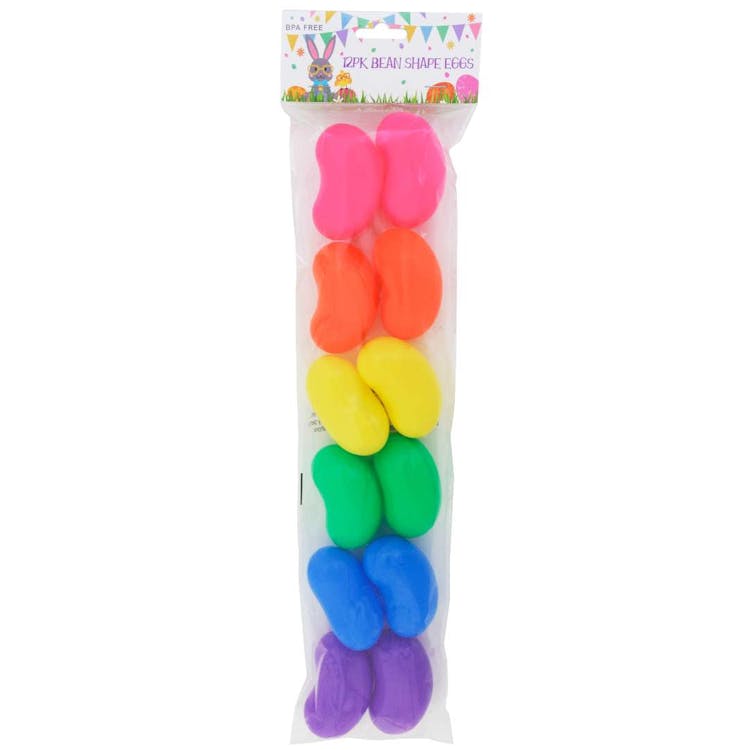 Jellybean Easter Eggs 12 Pack - Assorted Colors 2