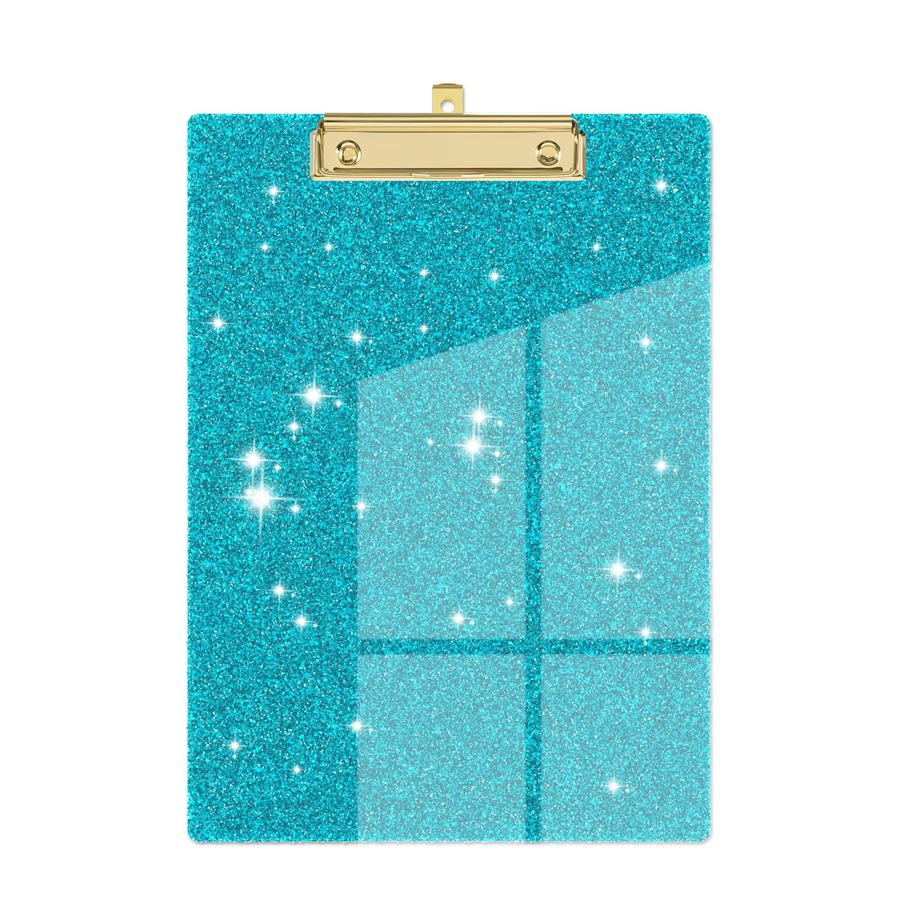 Plastic Clear Glitter Clipboard 31