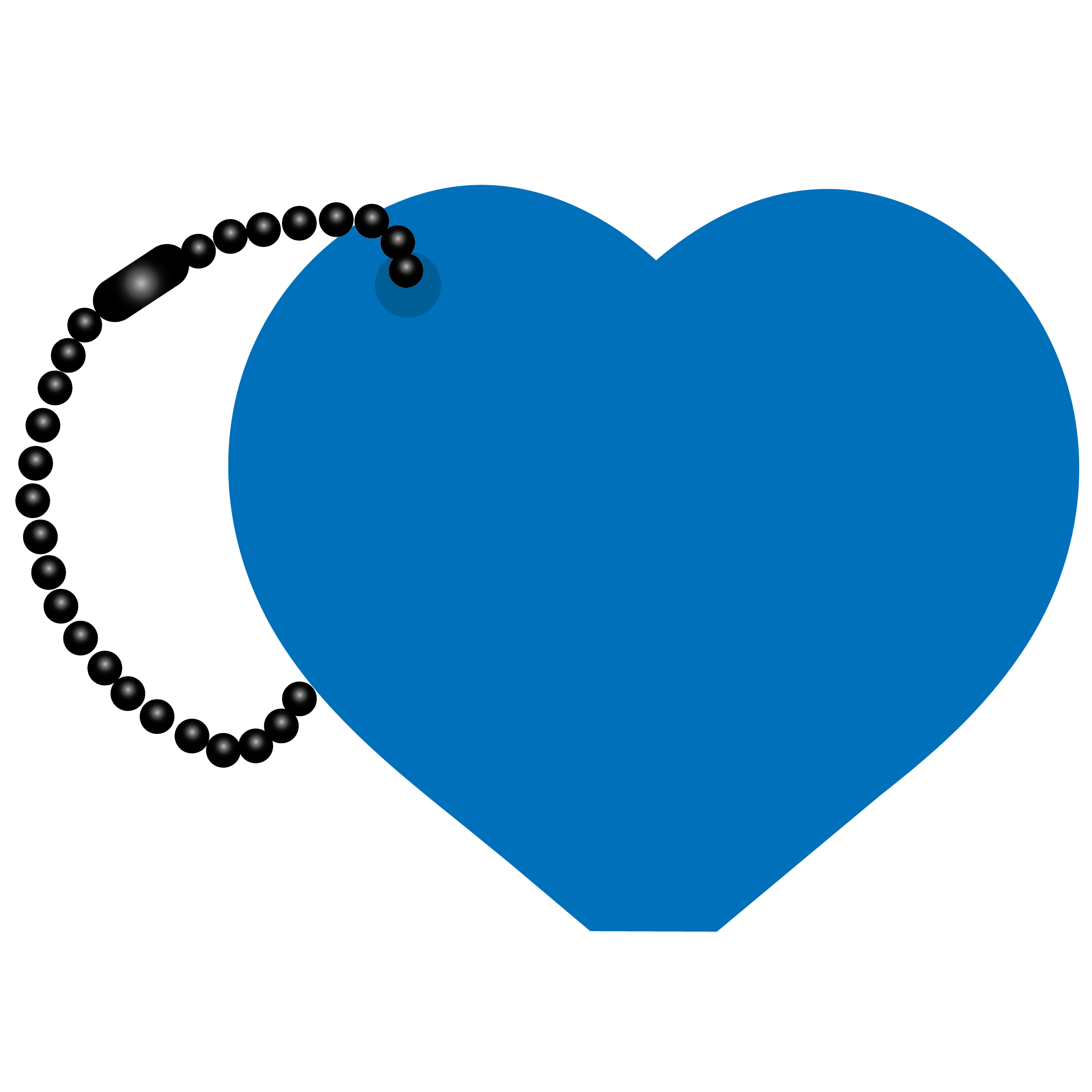 Heart Key Tag 25