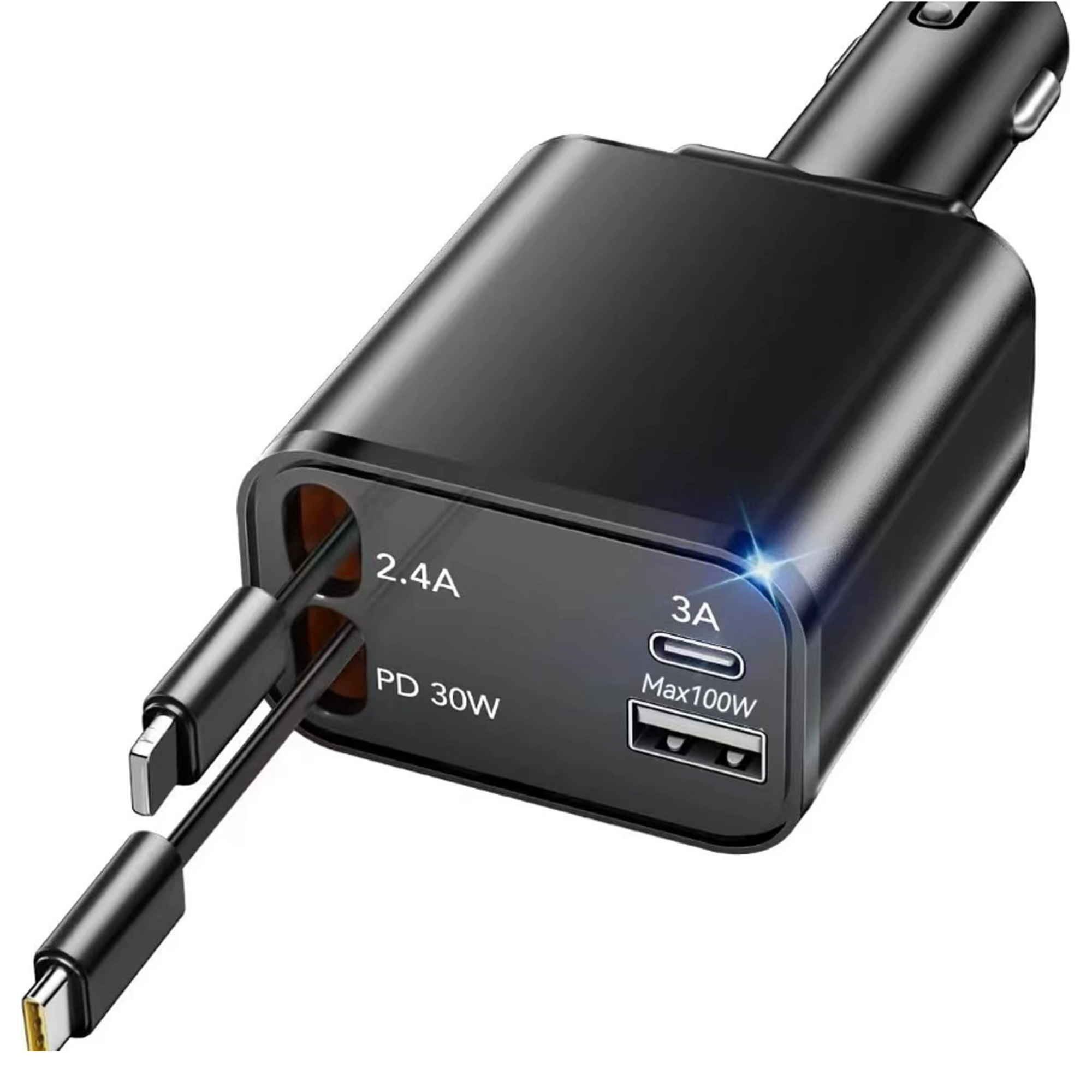 Retractable Car Charger 5