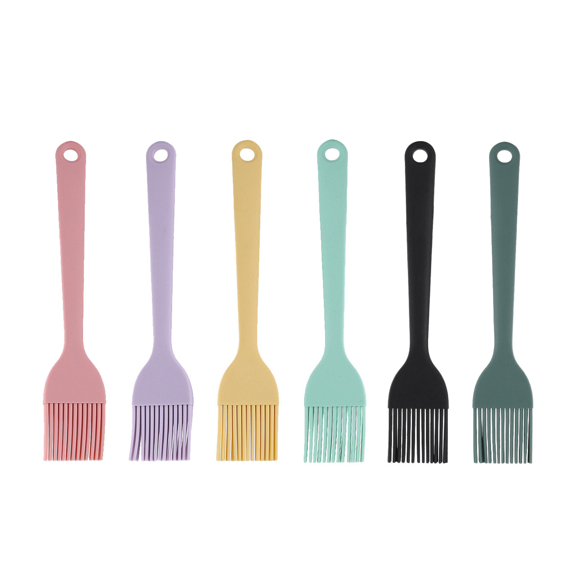 6.8 Inch Heatproof Silicone Basting Brush 5