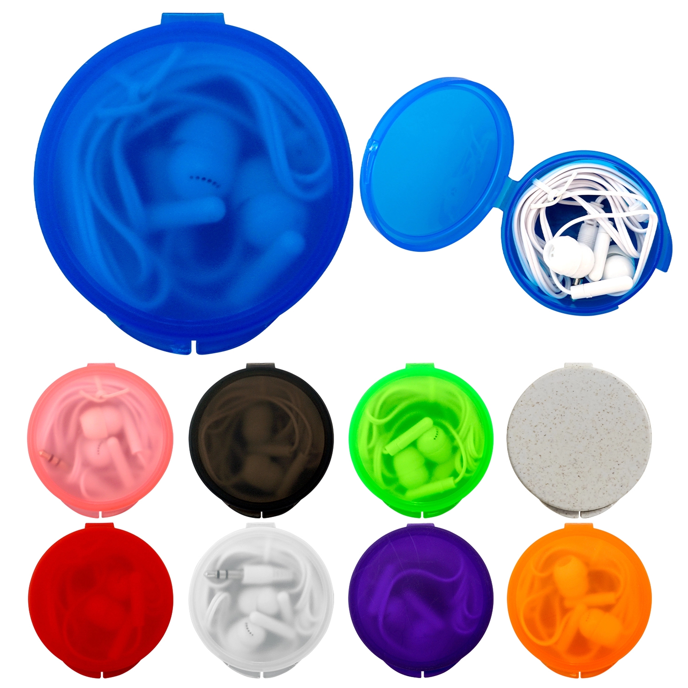 Round Ear Bud Case 41