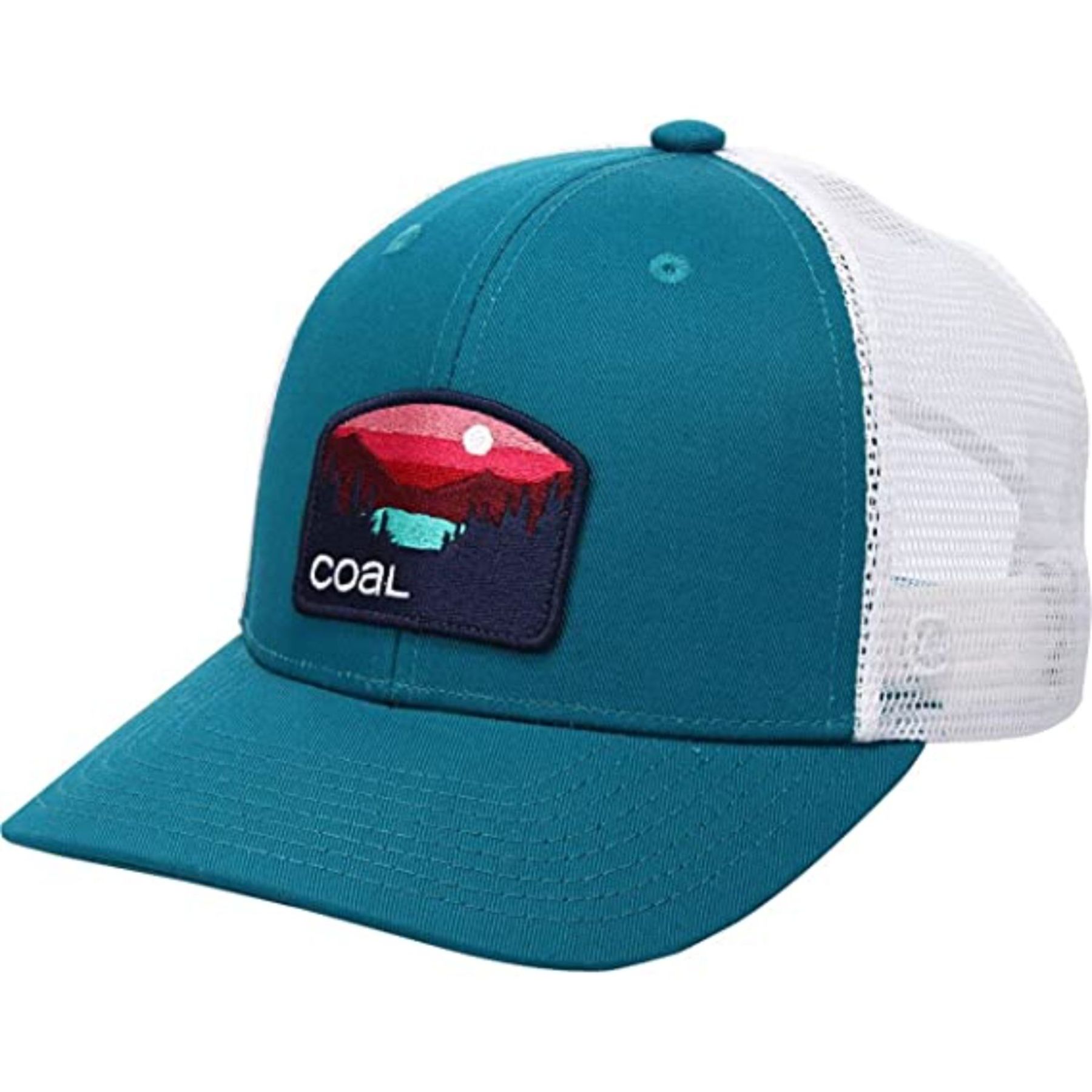 6-Panel Structured Cotton & Mesh Fabric Low Profile Cap
