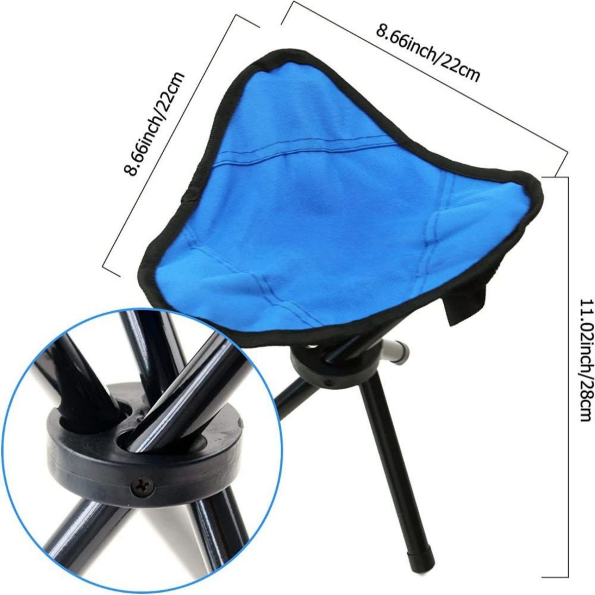 Portable Camping 3 Legs Slacker Chair 7