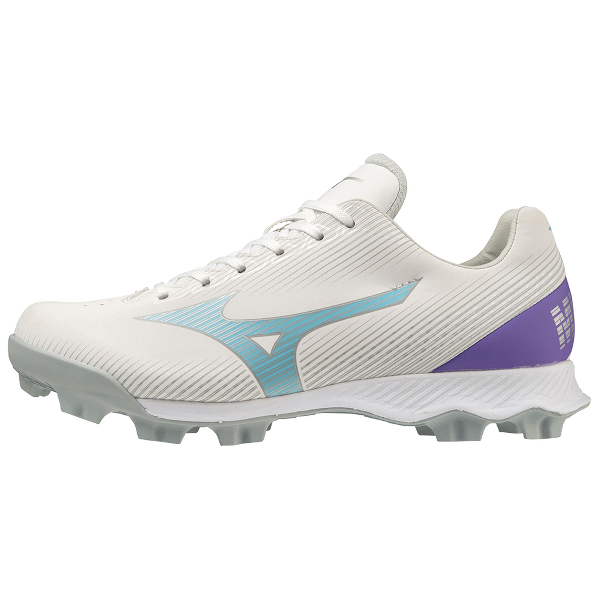 Mizuno Wave Finch Lightrevo Youth Girls Molded Softball Cleat 6