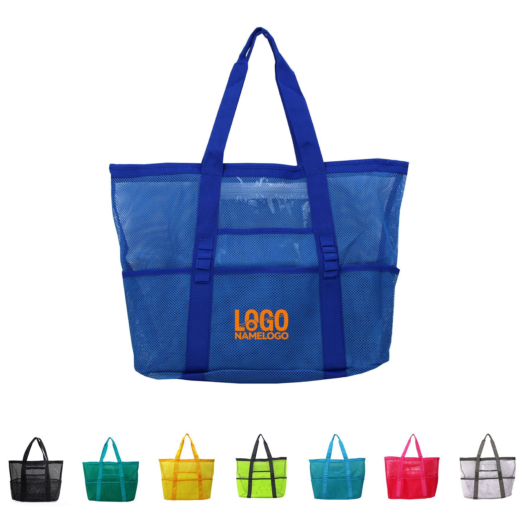 Large Mesh Waterproof Pool Beach Tote Bag