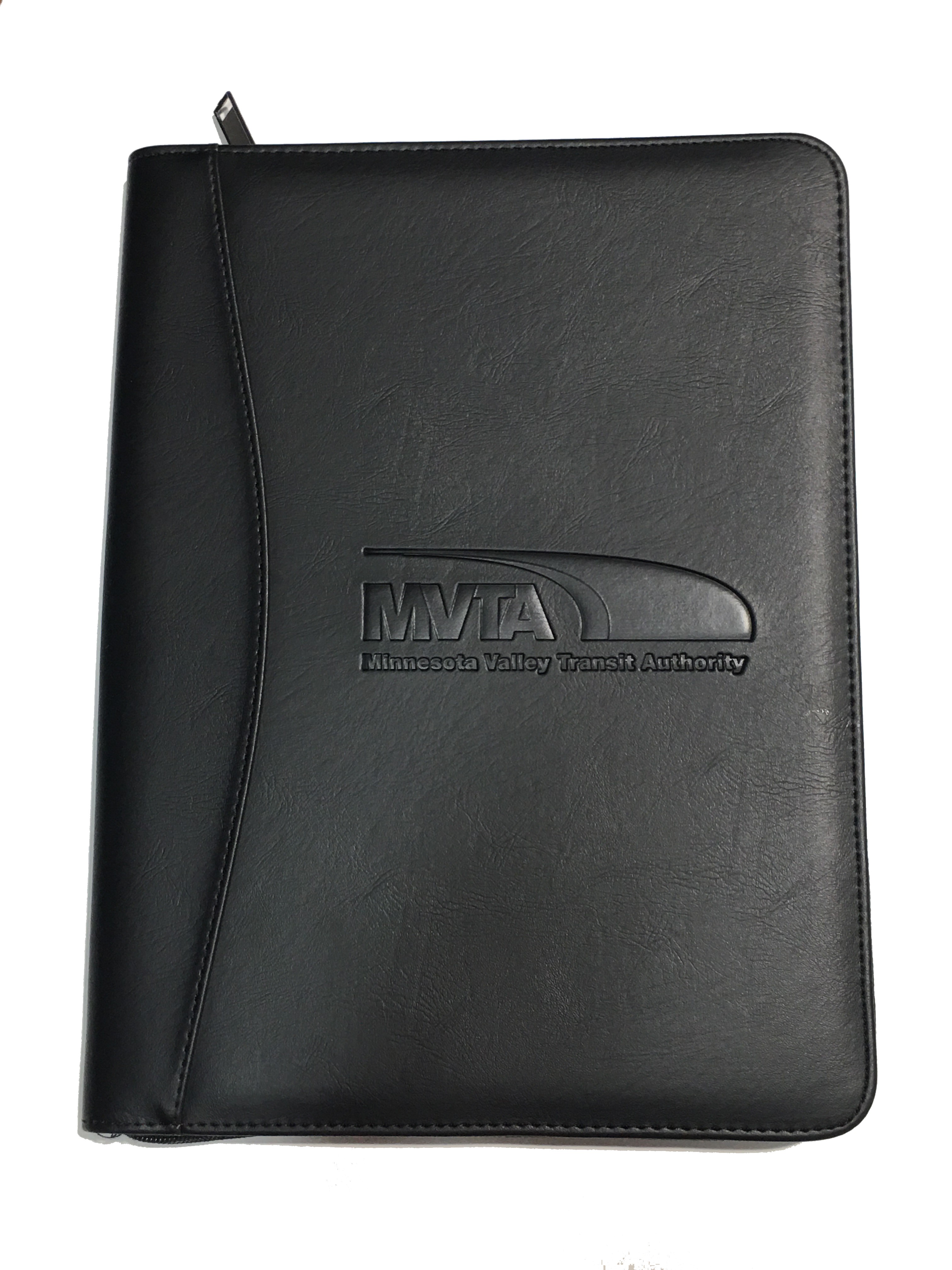 Deluxe Padfolio Folder Plus w/Zipper Closure 8