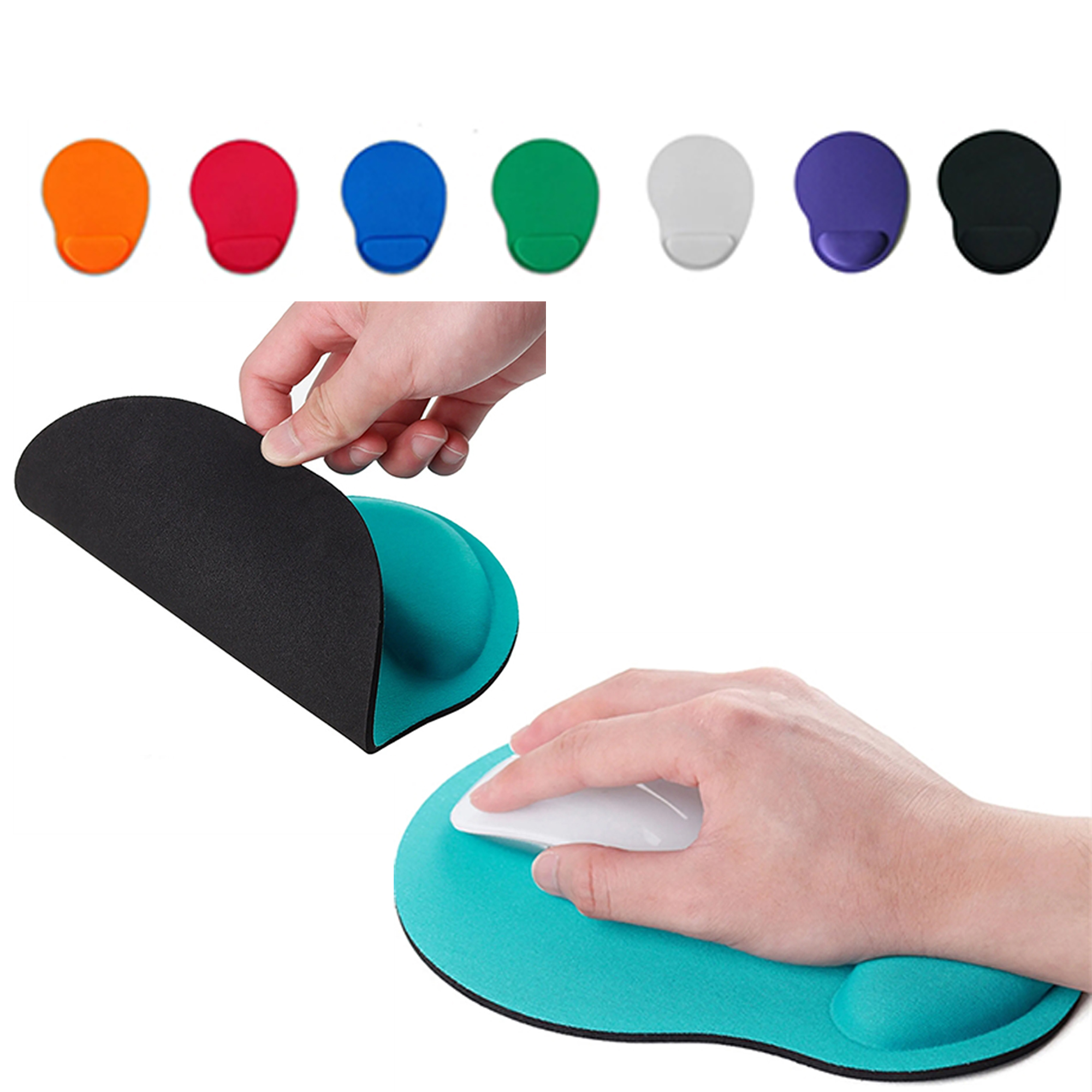 Portable Mouse Pad Gel Wrist Support