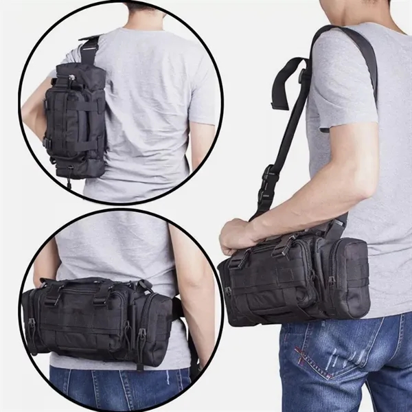 Custom Military Tactical Duffle Bag with MOLLE Webbing — Outdoor Essential 4