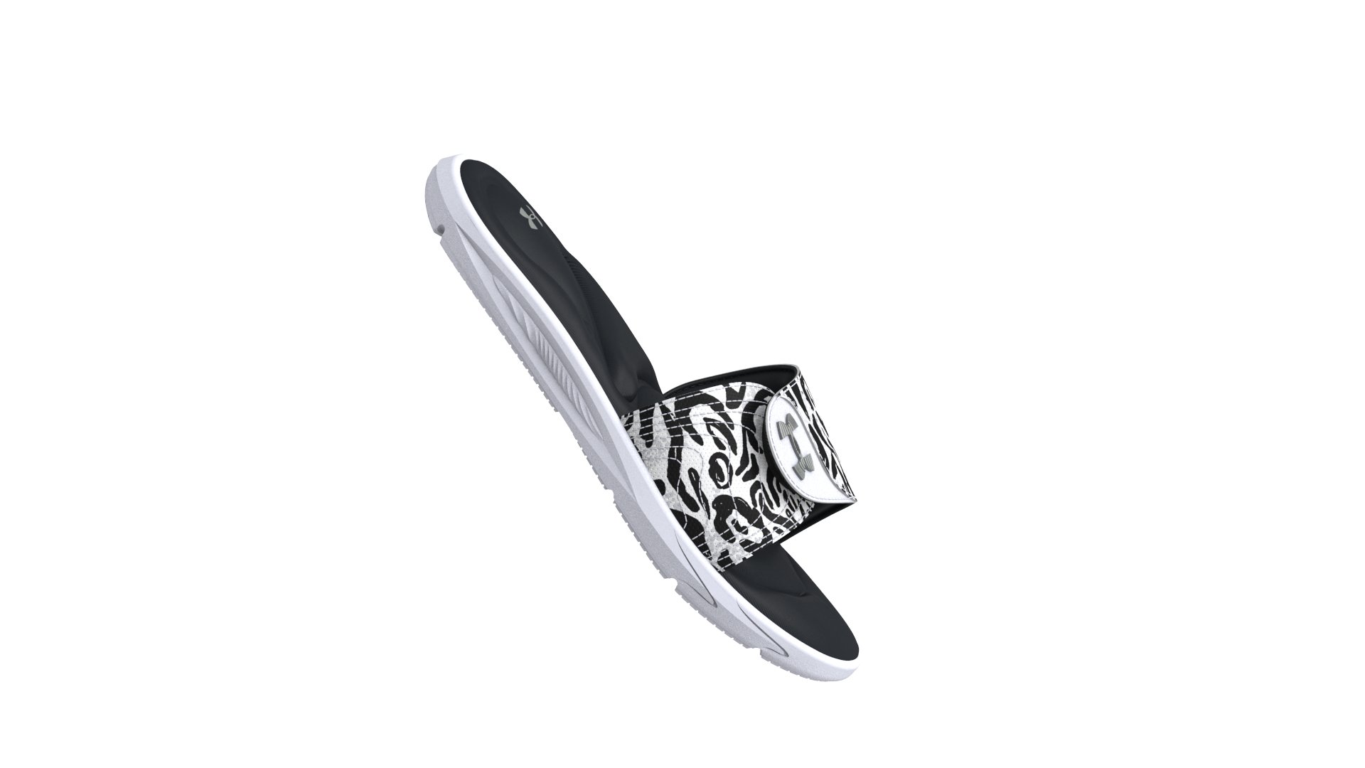 UA Ignite VI Graphic Strap Women's Slides 6