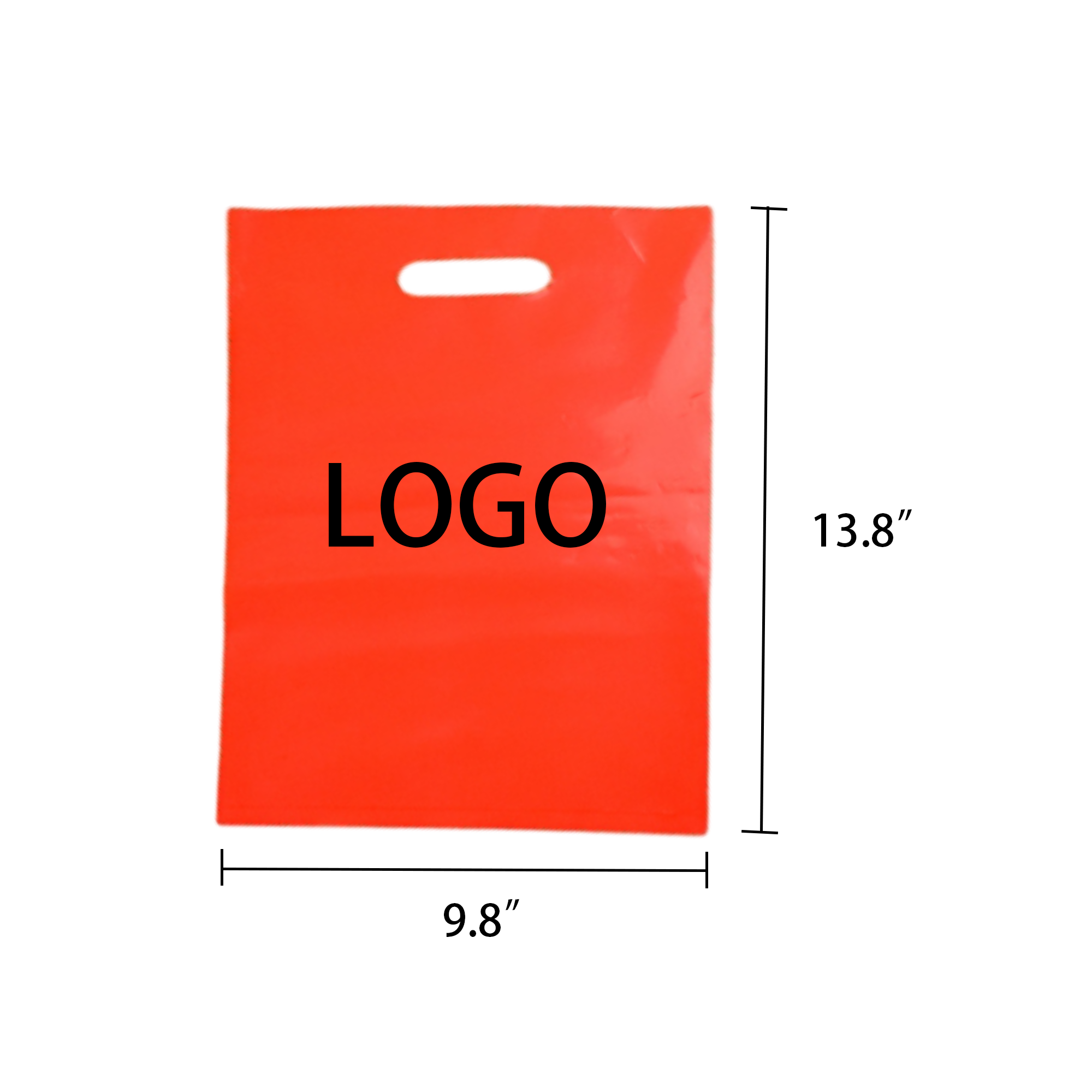 Multicolor Environmentally Friendly Pe Flat Bags 4