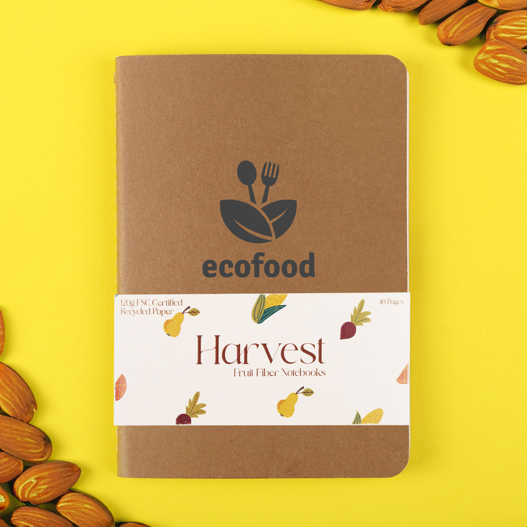 Harvest Fruit Fiber™ Pocket Notebook 20