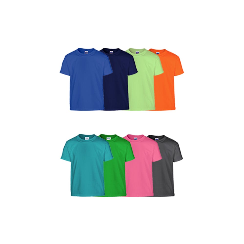 Kids Irregular Gildan T-Shirts - Assorted Small 3