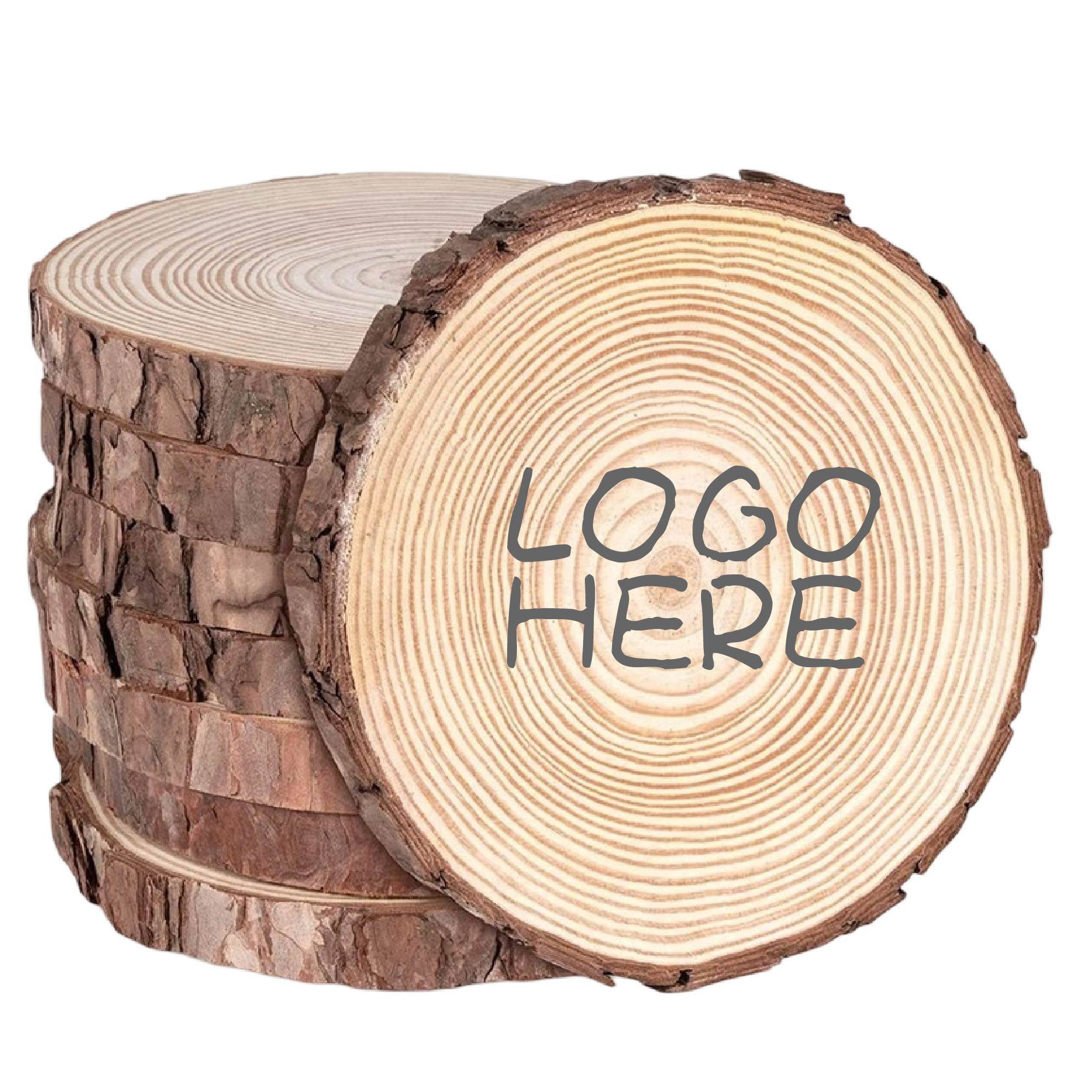 Natural Wooden Coaster