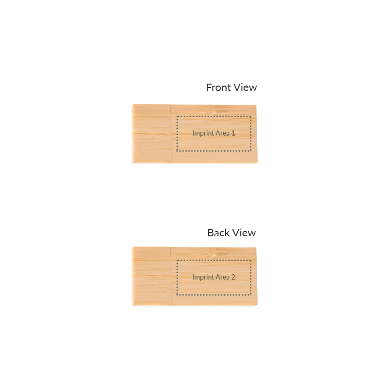 Rectangular Wooden USB Flash Drives with Magnetic Closure 20