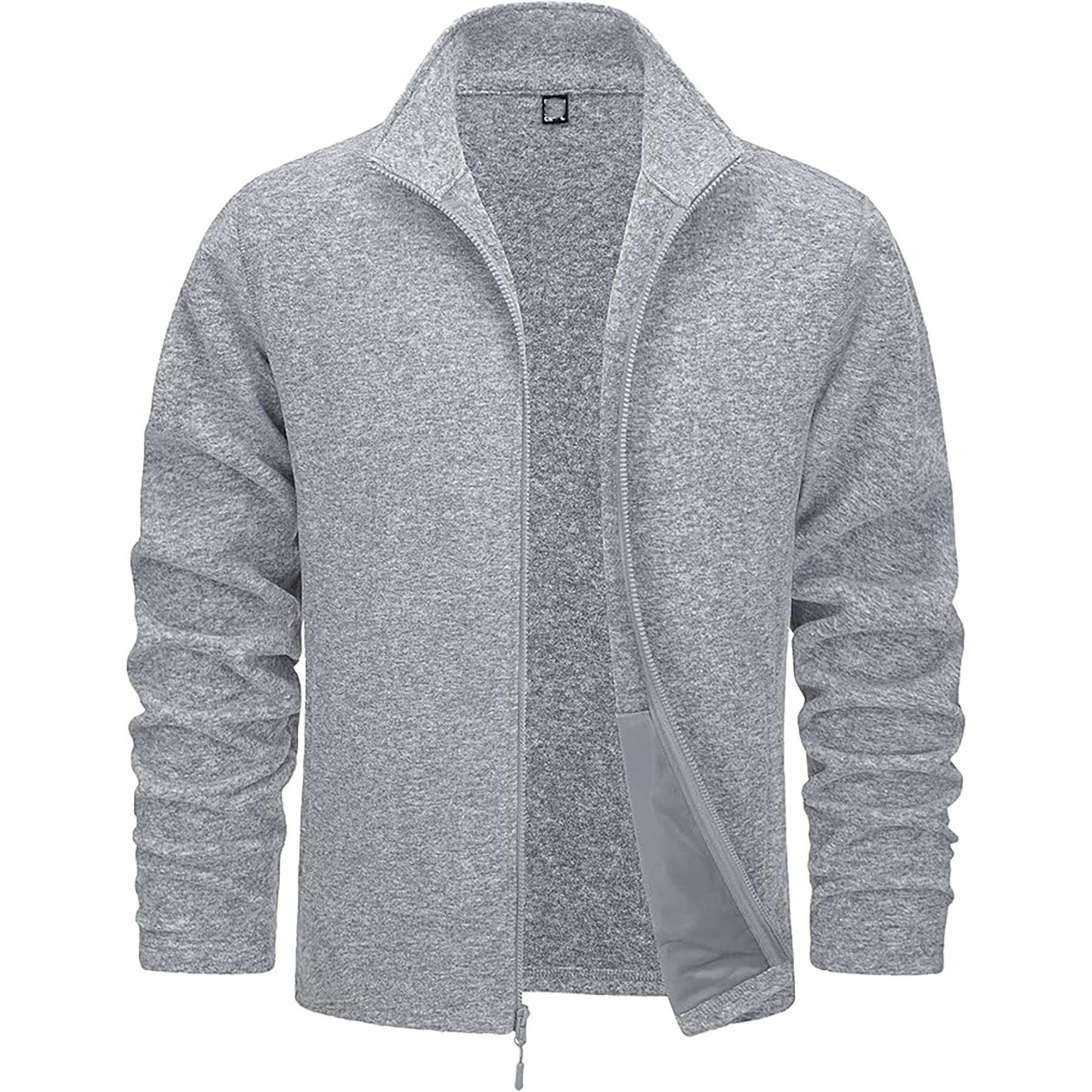 "Men Zipper Fleece Jacket Full zipper" 53