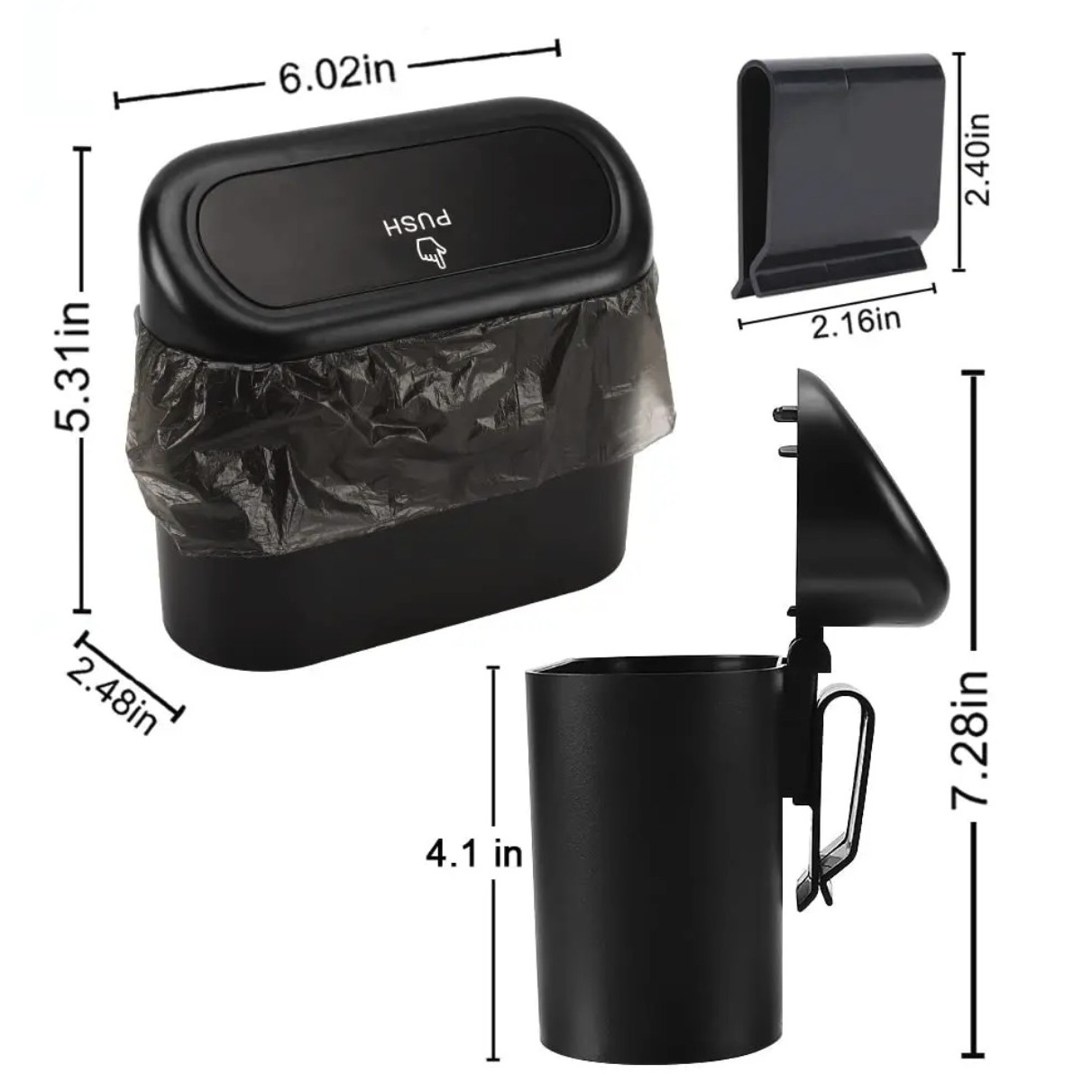 Mini Car Trash Cans 13