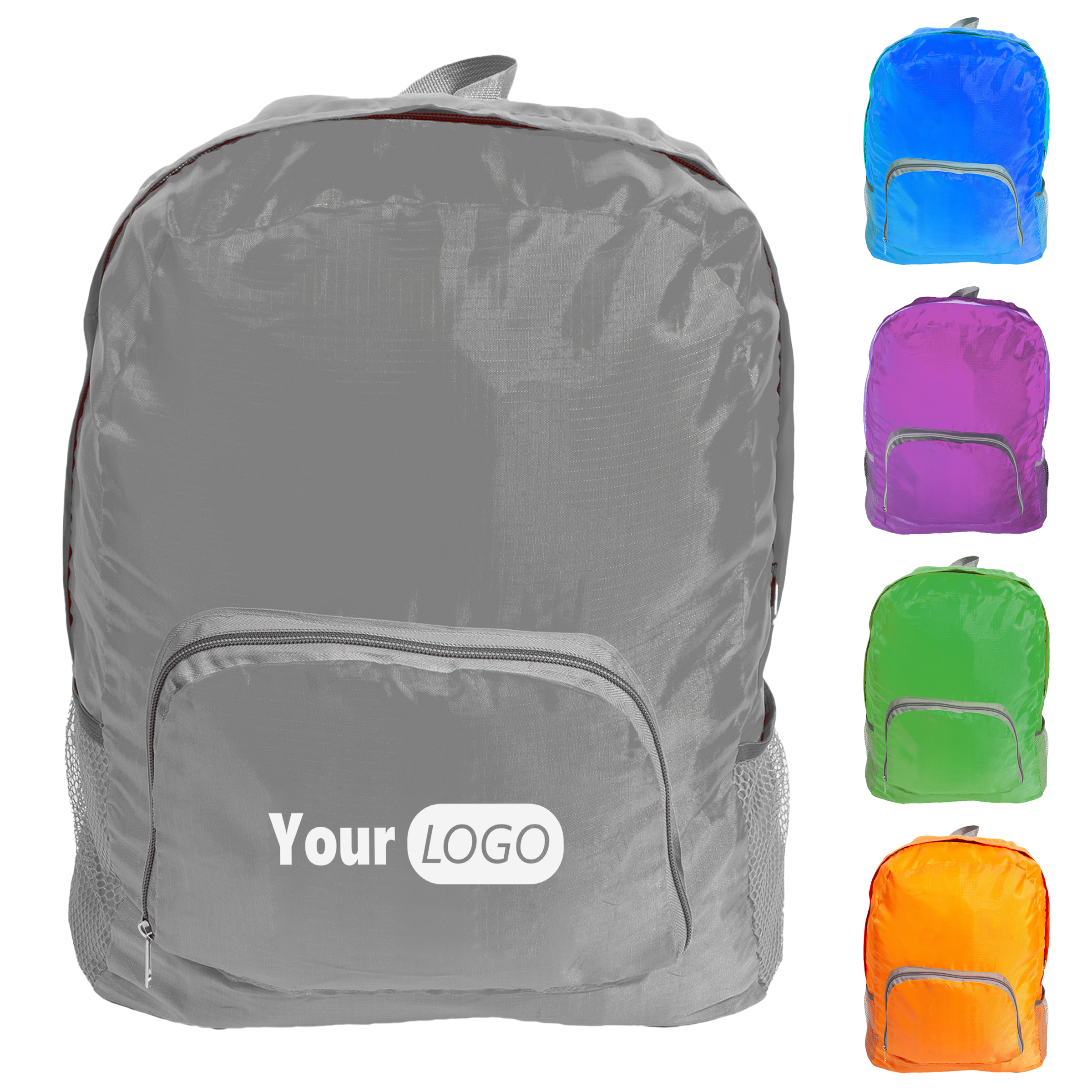 Polyester Eco-Friendly Foldable Backpack For Branding 3
