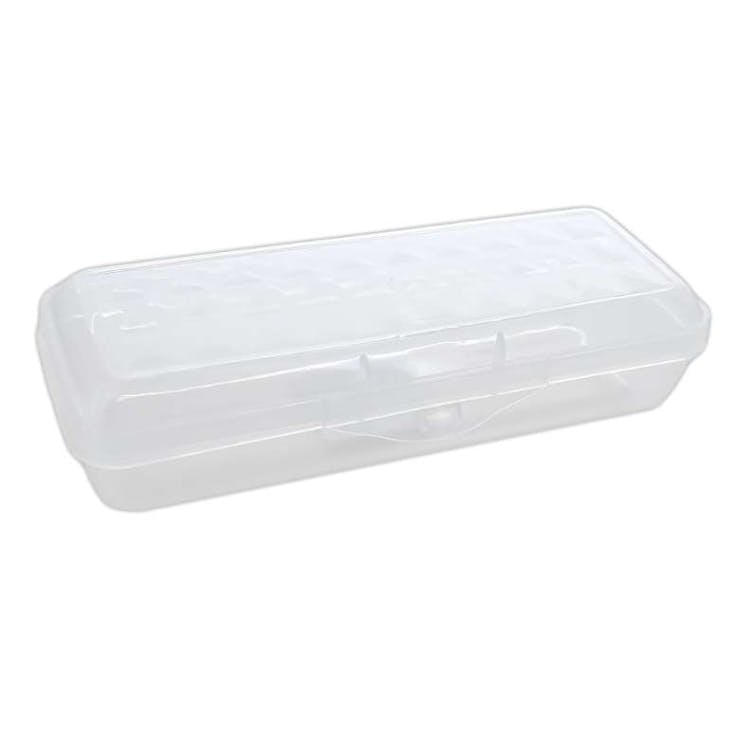 Pencil Boxes - 8" Clear 3