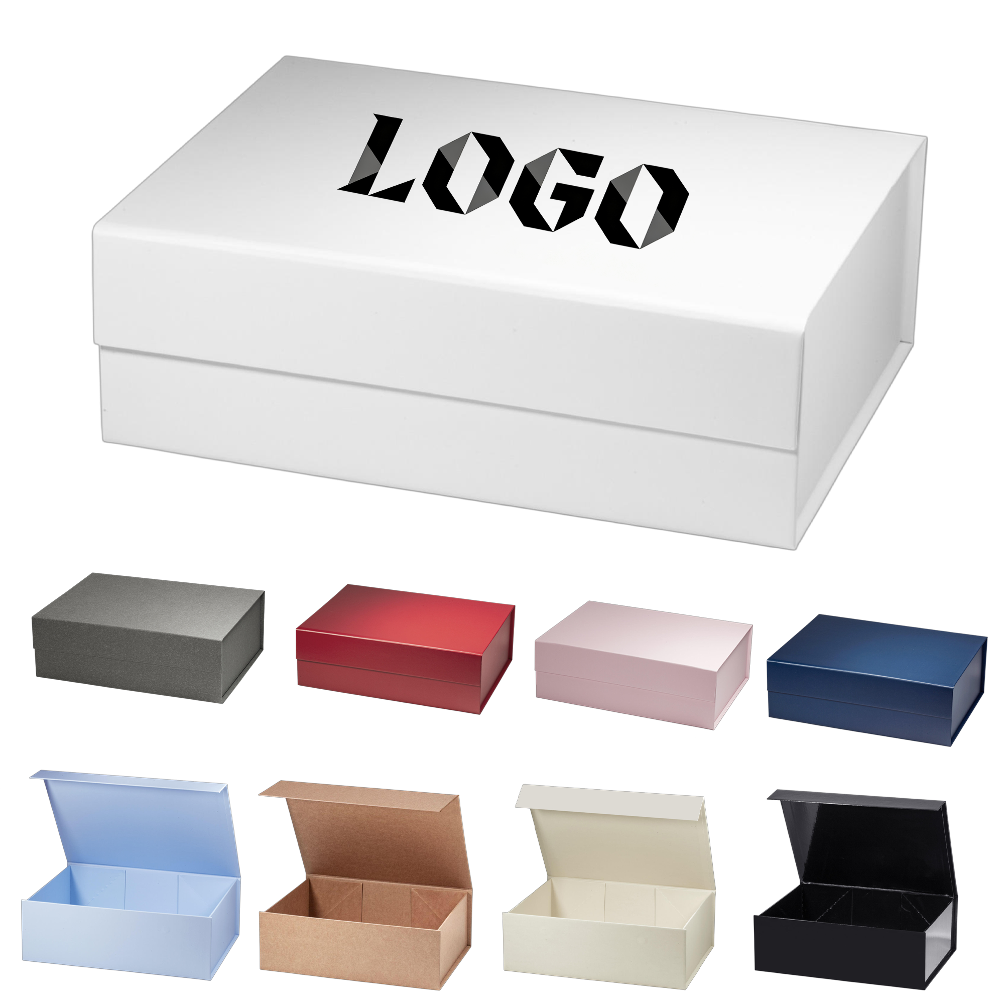 Magnetic Flip Top Foldable Gift Box