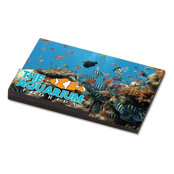 Recycled Wood Dual Layer Magnet 14