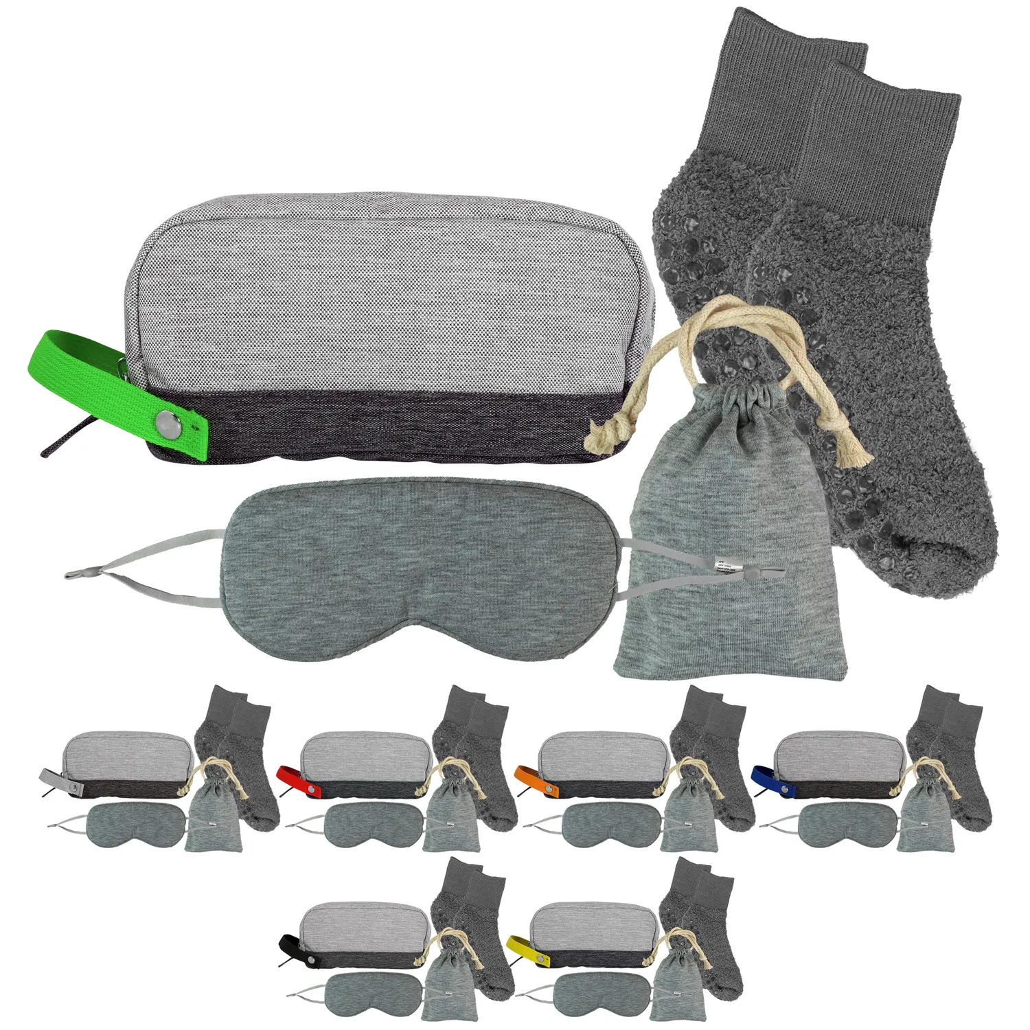 Cozy Recycled Travel Set 6